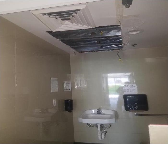 Ceiling leak